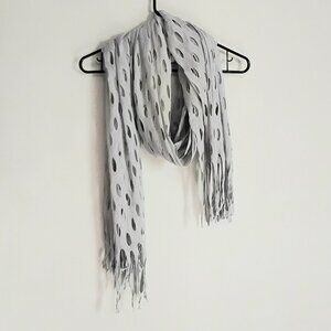 This 3/$25 Beautiful 72" Grey Light Scarf NWOT will Ship in Plastic Protection!!